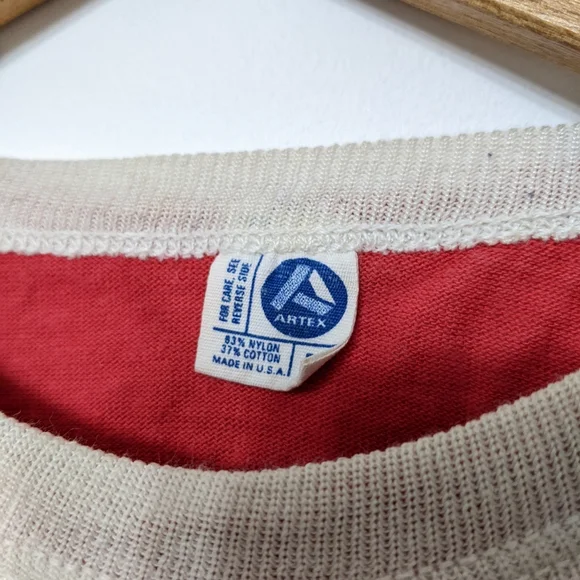 (34) vtg 1960s era osu ringer tee - Picture 4 of 4